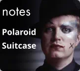 notes Polaroid  Suitcase