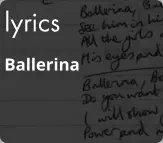 lyrics Ballerina