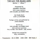 The Day The Music Died: Series 1 Show 7