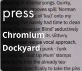 press Chromium Dockyard