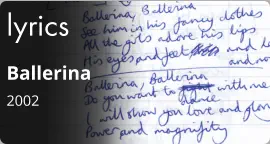 lyrics Ballerina 2002