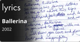 lyrics Ballerina 2002