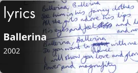 lyrics Ballerina 2002