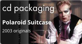 cd packaging Polaroid Suitcase 2003 originals